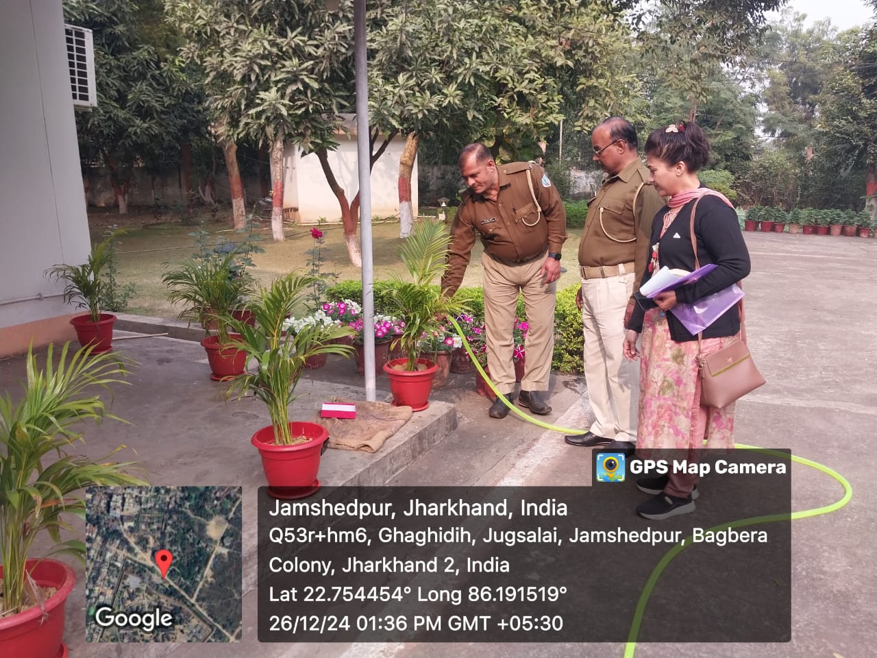 Horticulture setup inside Ghaghidih Jail